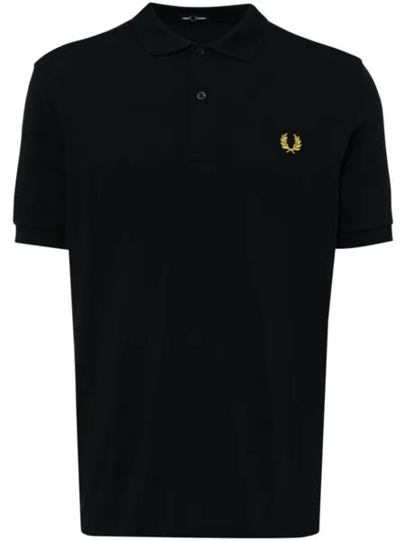 Fred Perry рубашка поло с вышитым логотипом, синий