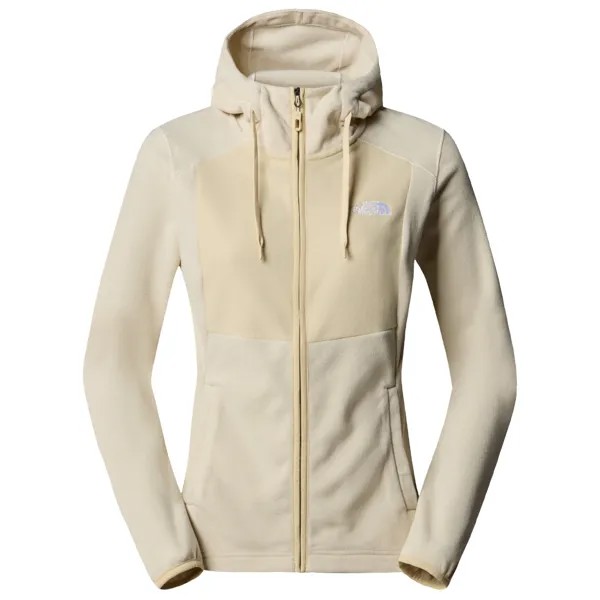 Флисовая жилетка The North Face Women's Homesafe Full Zip Fleece, цвет White Dune/Gravel Stripe