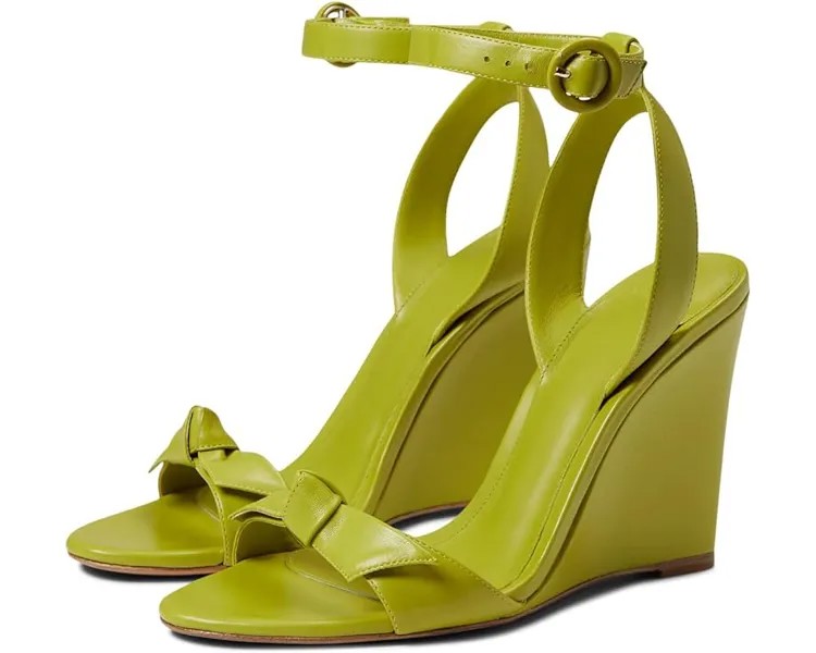Туфли Alexandre Birman Clarita 100 Wedge, цвет Green Apple