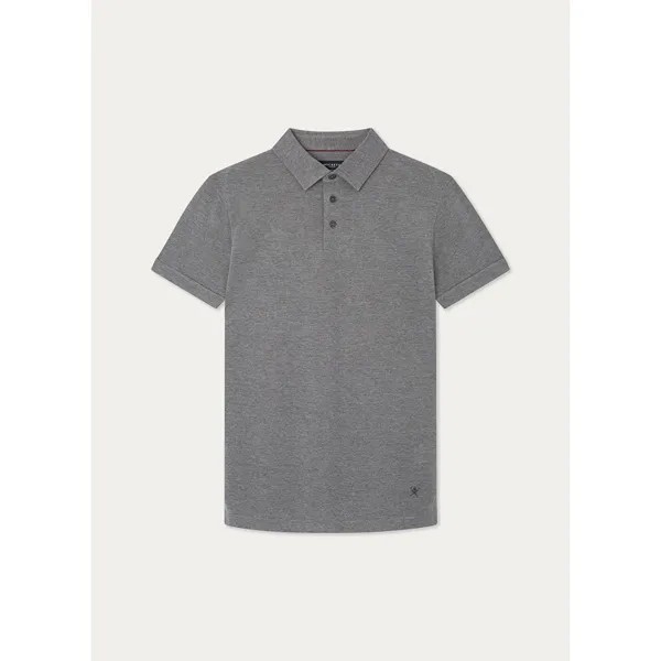 Поло Hackett Wool Blend, серый