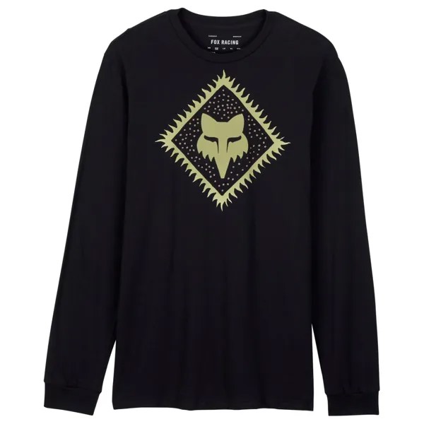 Лонгслив Fox Racing Leo Premium L/S Tee, черный
