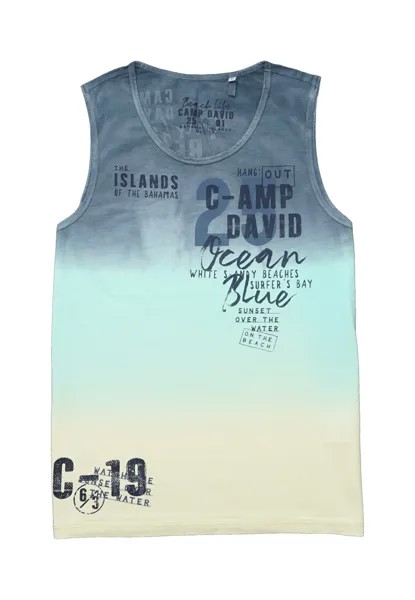 Футболка CAMP DAVID Tank Top 'Beach Life', разноцветный