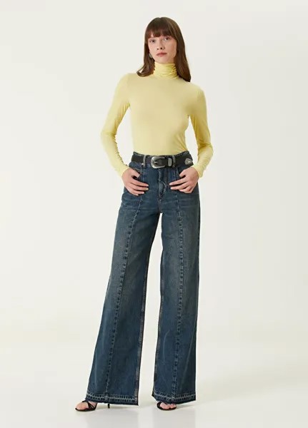 Синие широкие джинсовые брюки noldy Isabel Marant