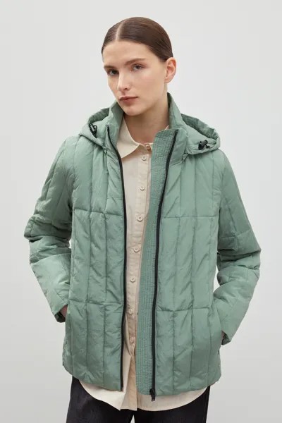 Куртка женская Finn Flare FBD11071 зеленая 2XL
