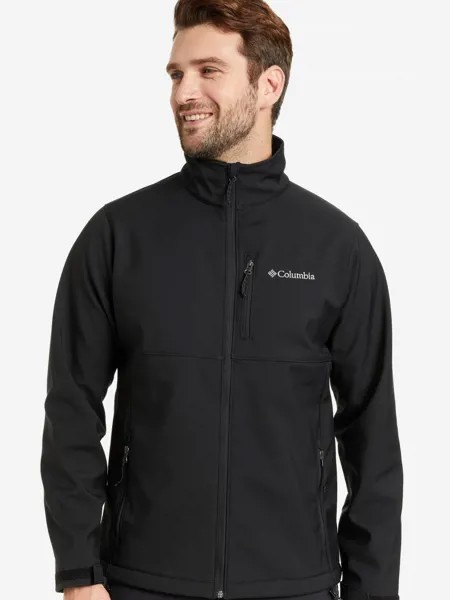 Ветровка мужская Columbia Ascender Softshell Jacket, Черный