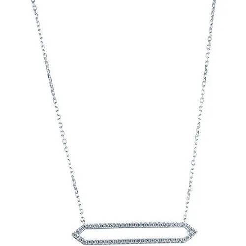 Колье ELEMENT47, серебро, 925 проба, длина 40 см.
