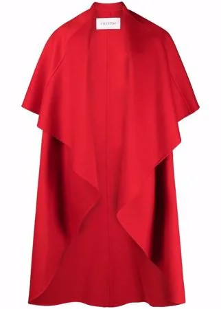 Valentino knitted wool-cashmere cape