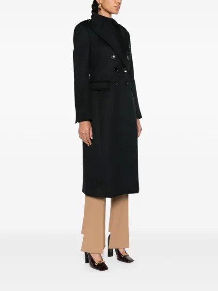 TOM FORD двубортное пальто, черный