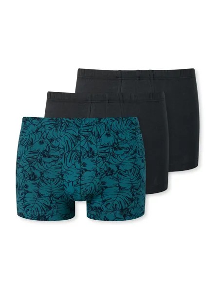 Боксеры Schiesser Trunk 95/5, цвет blau, schwarz