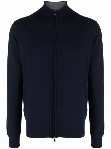 Corneliani кардиган из смесовой шерсти на молнии