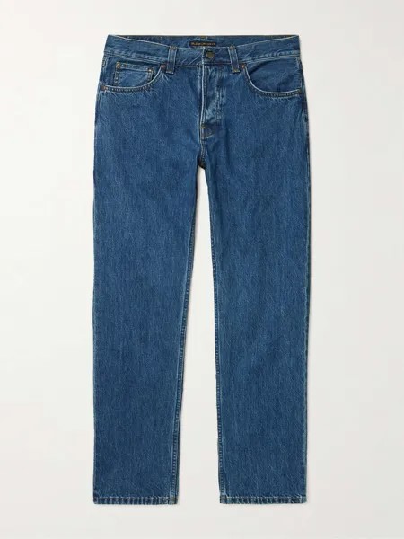 Джинсы прямого кроя Rad Rufus NUDIE JEANS, синий