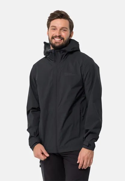Плащ Elsberg Jack Wolfskin, черный
