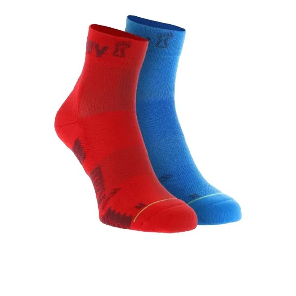 Носки Inov8 Trailfly Socks (двойной комплект), красный