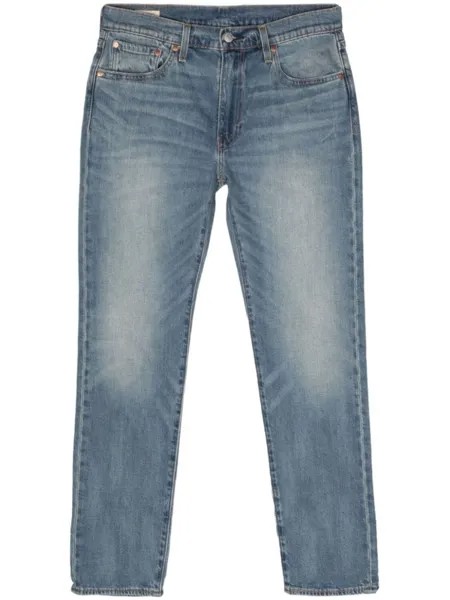 Levi's 502 Зауженные хлопковые джинсы, синий