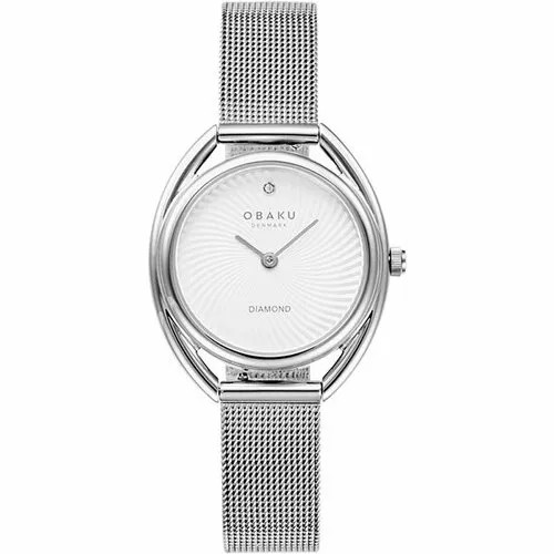 Наручные часы OBAKU, серебряный