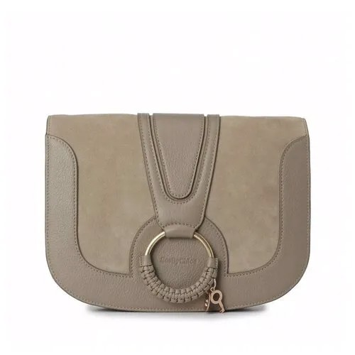 Сумка See By Chloe S18AS897 бежево-серый