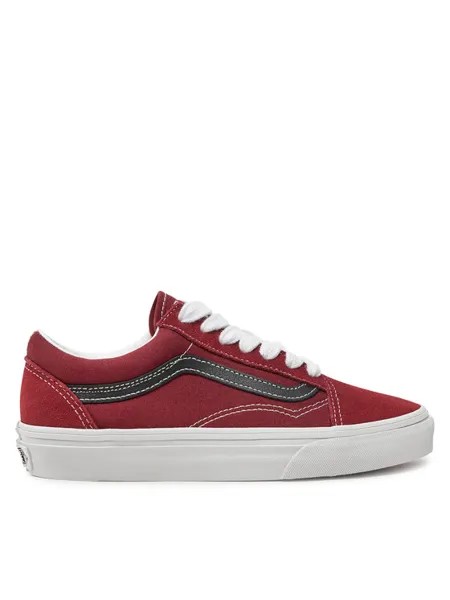 Кроссовки из ткани Vans, красный