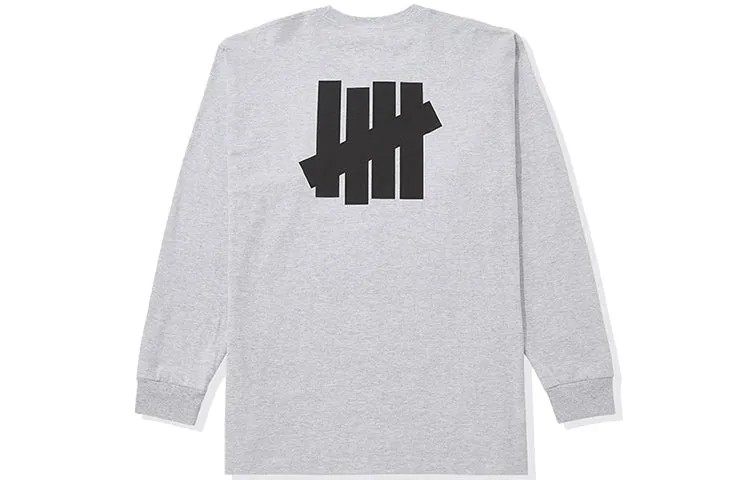 Толстовка Undefeated с принтом, серый
