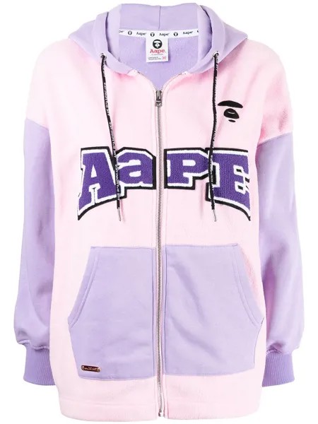 AAPE BY *A BATHING APE® худи с вышитым логотипом