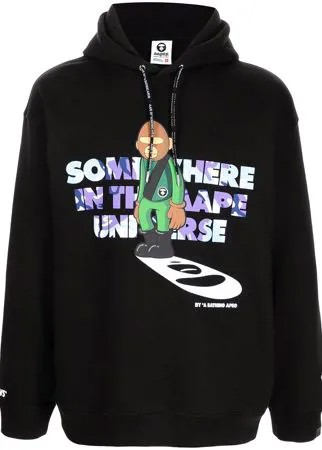 AAPE BY *A BATHING APE® худи Aape Universe с графичным принтом