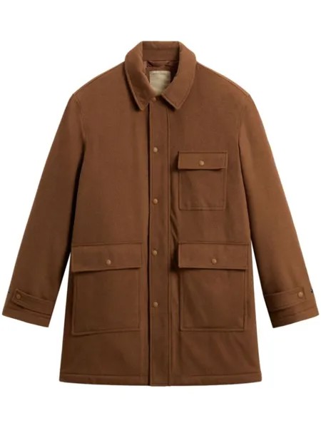 Woolrich роскошное пальто, коричневый