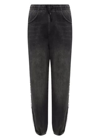 Джинсы с лампасами Denim X Alexander Wang