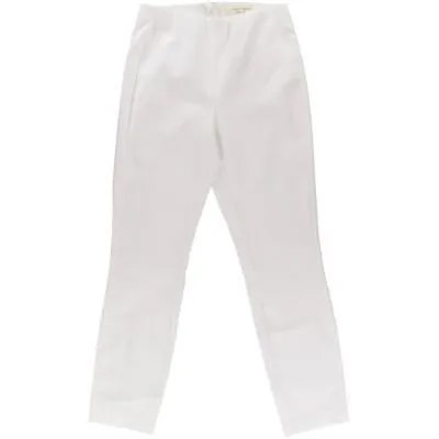 Белые женские эластичные повседневные брюки с плоской передней частью Rag - Bone Simone 0 BHFO 1539