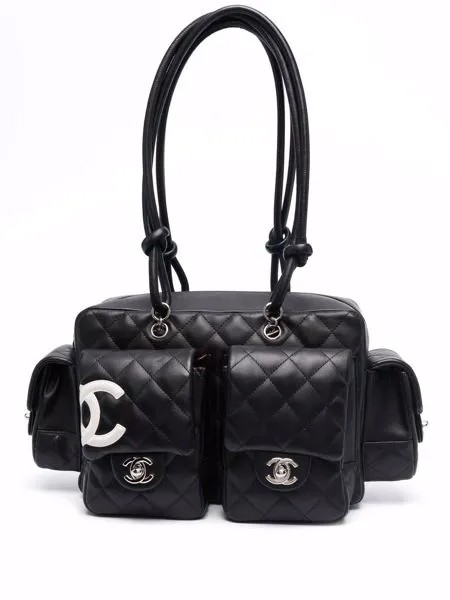 Chanel Pre-Owned сумка с верхними ручками Cambon Line 2010-х годов