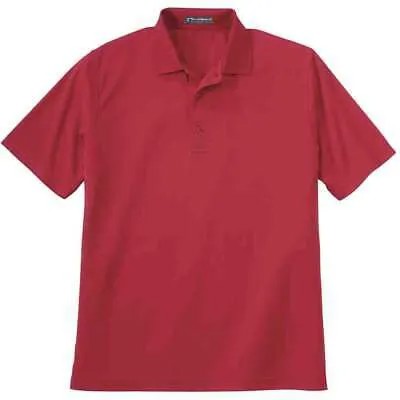 Мужская однотонная рубашка-поло с коротким рукавом Rivers End Upf 30+, размер XL, повседневная, 6130-RD
