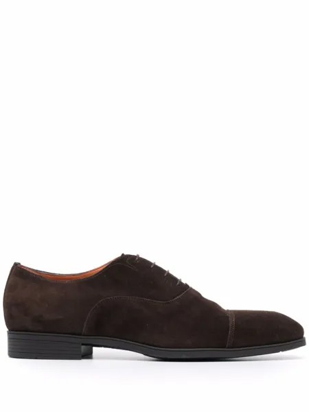 Туфли оксфорды Santoni, коричневый