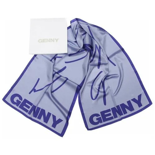 Женский шарф с кантом с лого Genny 820350