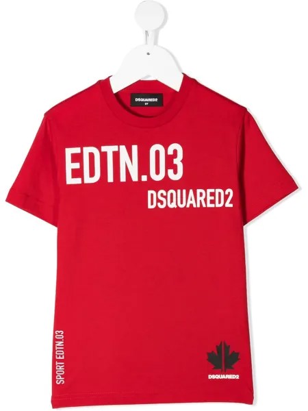 Dsquared2 Kids футболка с логотипом