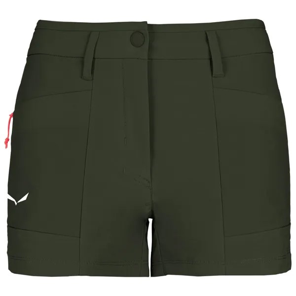 Шорты Salewa Women's Puez DST Cargo, цвет Dark Olive