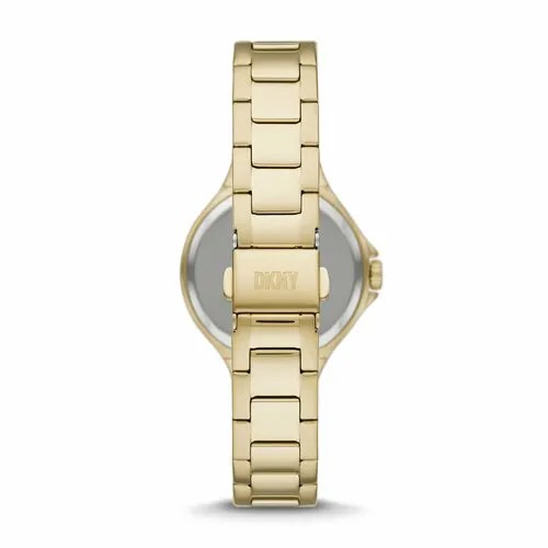 Наручные часы DKNY Часы наручные женские DKNY NY6655, Кварцевые 34мм, желтый