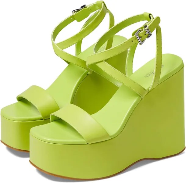 Босоножки Paola Wedge MICHAEL Michael Kors, цвет Bright Limeade