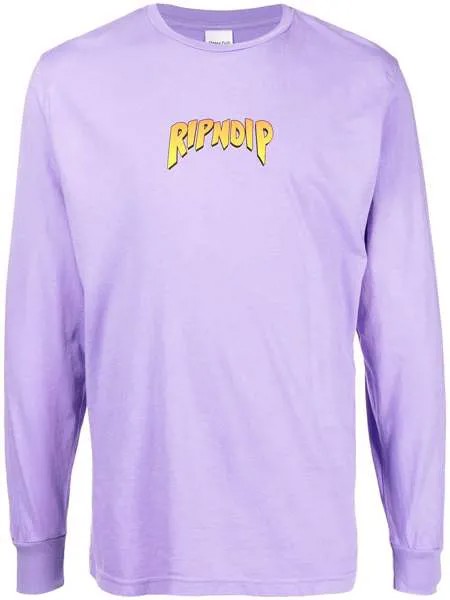 Ripndip футболка Hellavanight с длинными рукавами и принтом