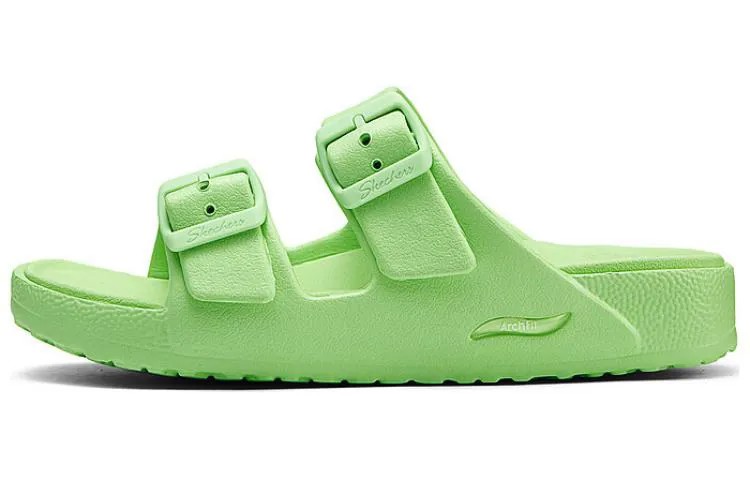Шлепанцы Foamies женские зеленые Skechers