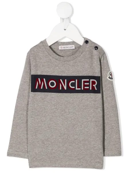 Moncler Enfant толстовка с логотипом