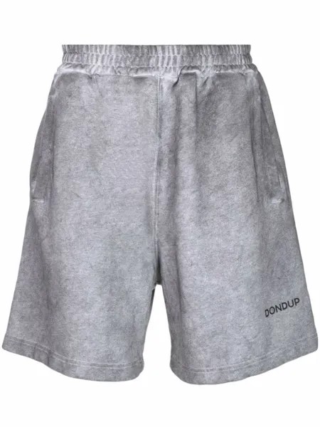 DONDUP спортивные шорты с логотипом, серый