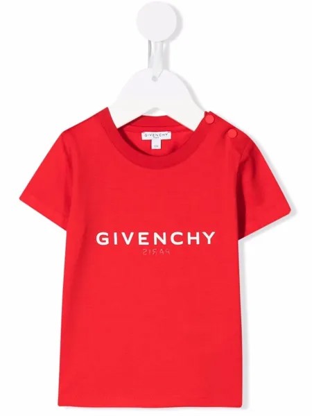 Givenchy Kids футболка с логотипом