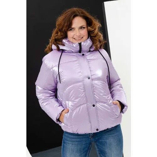 Куртка Натали, размер 46, фиолетовый