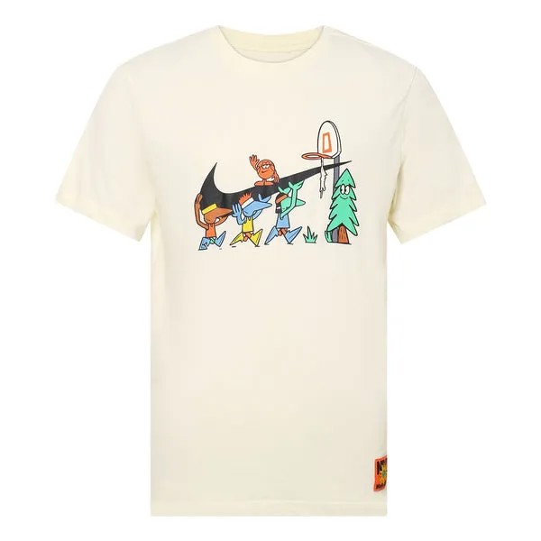 Футболка Nike Dri-FIT Basketball T-Shirt 'Beige', бежевый