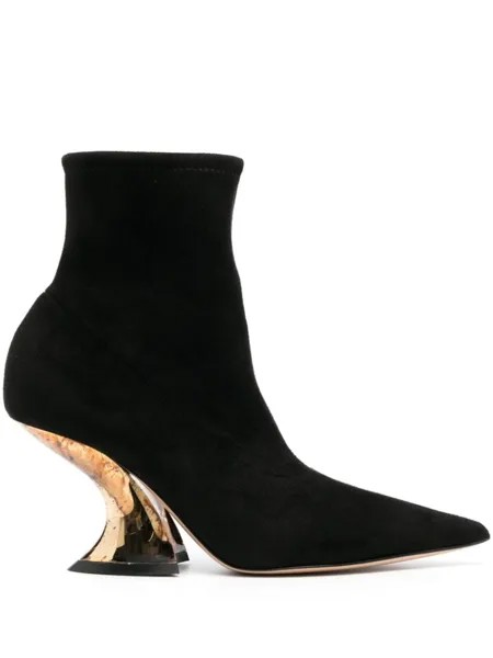 Casadei ботильоны Elodie 85, черный