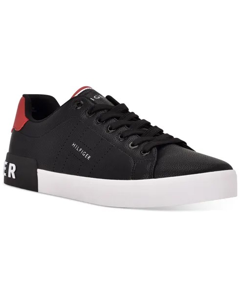 Мужские низкие кеды Rezmon на шнуровке и логотипе H Tommy Hilfiger