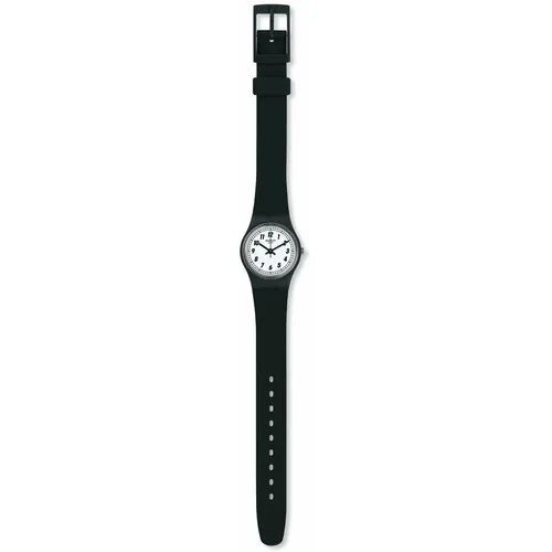 Наручные часы swatch Наручные часы SWATCH SOMETHING BLACK LB184 женские, кварцевые, черный, белый