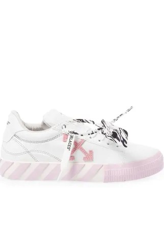 Кеды  Off-White OWIA178S21FAB0010130 36 белый+розовый