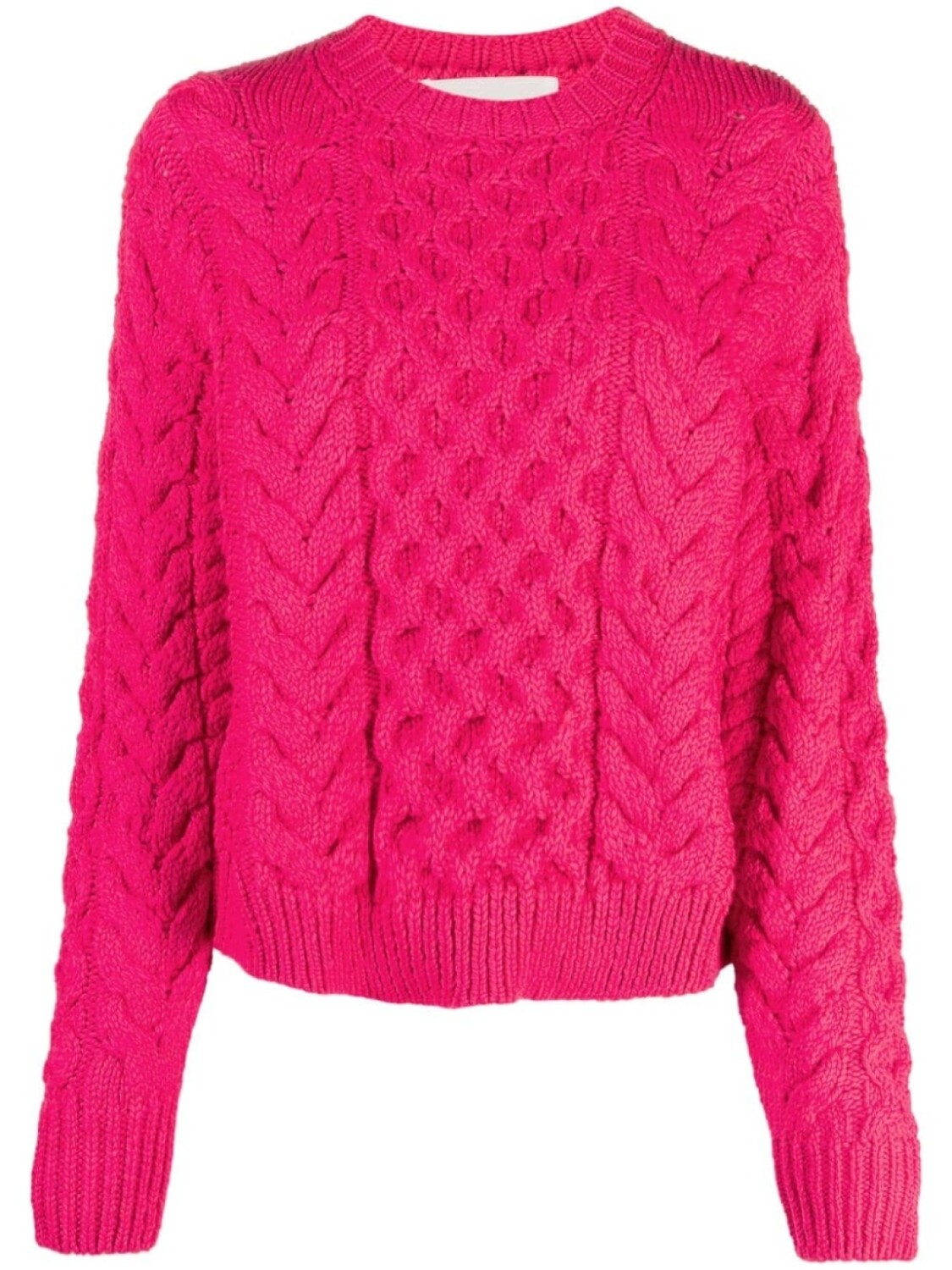Marant Étoile джемпер Jake фактурной вязки, розовый