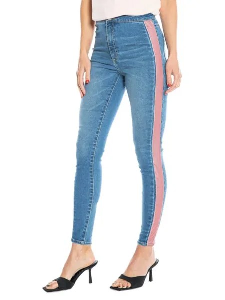 Джинсы Скинни Juicy Couture Melrose с высокой посадкой, medium wash