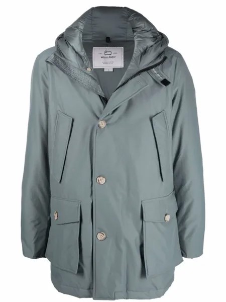 Woolrich парка Arctic с капюшоном, синий
