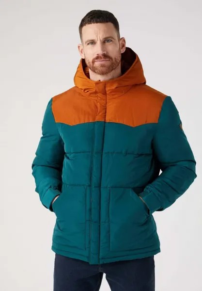 Зимняя куртка Wrangler ПУФФЕР, цвет grün